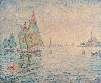 Die Inseln der Lagune (Venedig) von Paul Signac